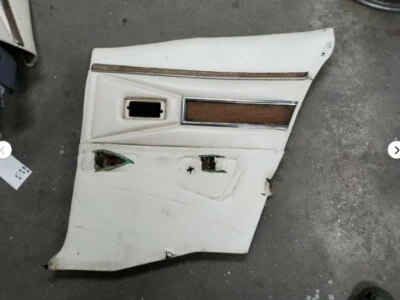 1968-1971 Lincoln Mark III Pass Right Rear Interior Quarter Door Panel OEM WHIT - Image 1 of 4