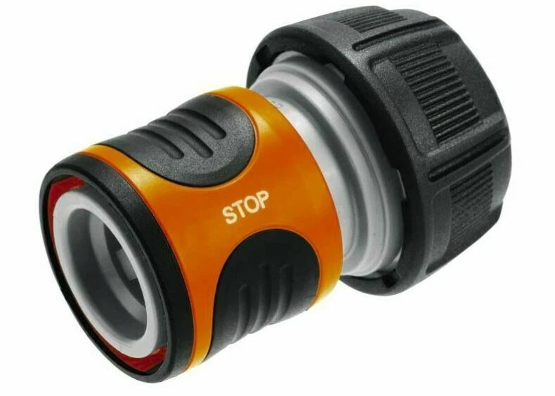 GARDENA 18214-50 Schlauchanschluss 3/4" (19 mm) Klick-System 15mm Wasserstop