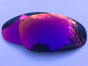 GRAVIERTE POLARISIERTE + ROTE KUNDENSPEZIFISCHE GESPIEGELTE ERSATZOBJEKTIVE FÜR OAKLEY JULIET - Bild 1 von 3