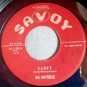 7" @ Big Maybelle @ Candy - That's A Pretty Good Love @ Savoy Records 1956 @ ex+ - Bild 1 von 2
