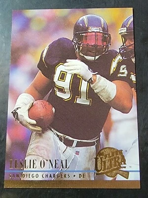 1994 Fleer Ultra Football #270 Leslie O'Neal  - Image 1 of 2