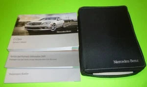 2009 MERCEDES Benz C300 C350 C230 C63 Owners Manual 09 C 350 300 63 GUIDE W/CASE - Picture 1 of 1