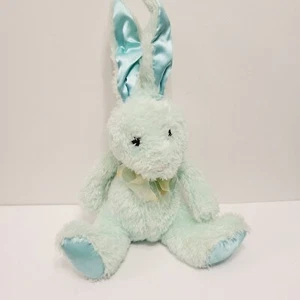 Walmart Mint Green Bunny Plush with Posable Ears Stuffed Toy - Picture 1 of 5