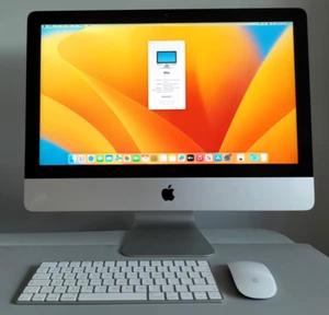 Apple iMac 2017, 21.5", 2.3 GHz i5 (I5-7360U) , 16GB RAM, 256GB NVME SSD - Picture 1 of 8