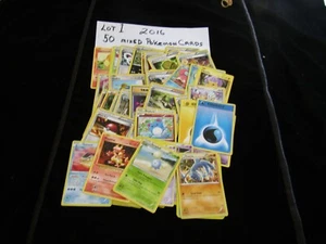 Pokemon Mixed Lot Of 50 Cards Lot 1 2016 - Picture 1 of 6