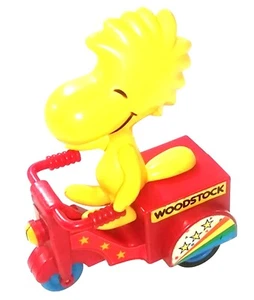 Vintage Peanuts Charlie Brown Snoopy ~ ' WOODSTOCK ' Friction Drive Trike - Picture 1 of 3