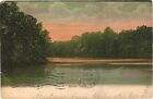 Picturesque View of Sylvan Lakes, Burlington, New Jersey Postcard