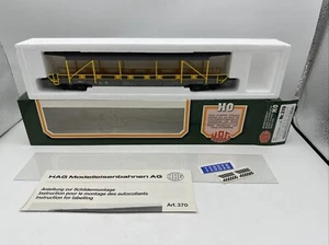 HAG OF SWITZERLAND MODELO DE TREN A ESCALA HO # 370 BLS AUTOVERLADEWAGEN - VAGÓN AUTOMÁTICO - Imagen 1 de 9