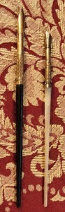 Antike E.S. Johnson & Co. No 4. und BAFF No. 5 vergoldete Dip Stifte - Bild 1 von 21