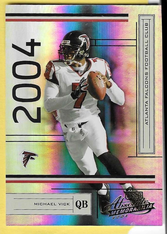 2004 Playoff Michael Vick Falcons 0749/1150 - Image 1 of 1
