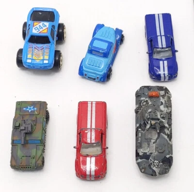Lot of 6 Micro Machines Humvee Galoob Road Champs Racing Champions Ford 33 LGTI - Image 1 of 4