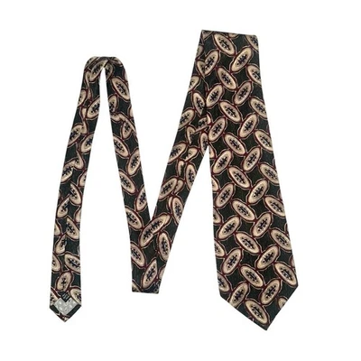 Corbata estampada de seda vintage Givenchy Monsieur Foto 1 de 4