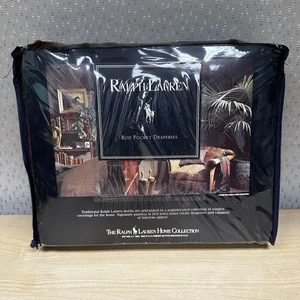 De colección Nuevo Ralph Lauren Varilla Bolsillo Cortinas 84x84 Cortinas Elizabeth Paisley Brianna - Imagen 1 de 6