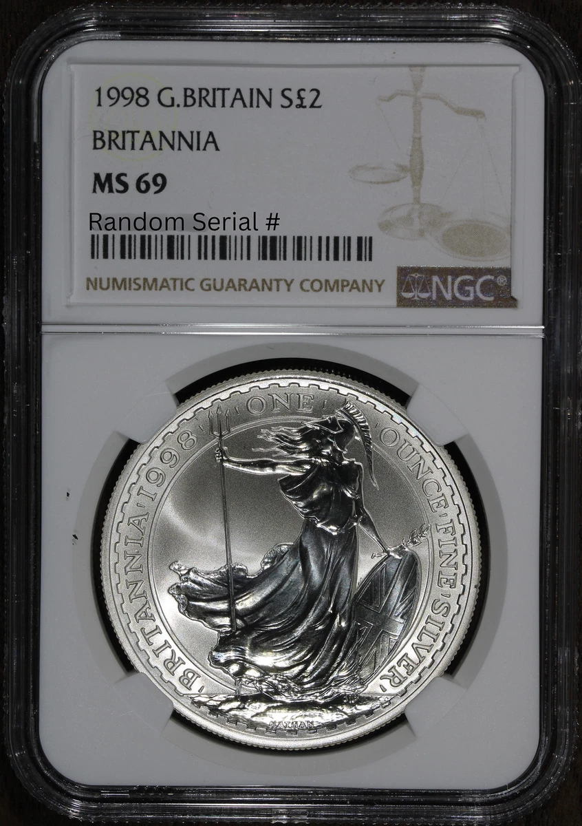 UK Britannia MS 69 Silver Bullion Coins for sale | eBay