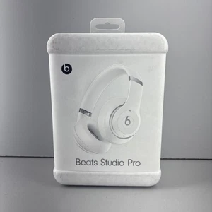 Beats By Dr. Dre Studio Pro Headphones, Matte White, (MC2P4LL/A), 40-Hr Battery - Picture 1 of 6