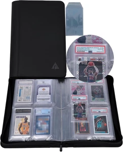 Psa-Sized Slab Binder, Graded Card Binder Fit 40 PSA Slabs Includes 40 Psa-Sized - Picture 1 of 12