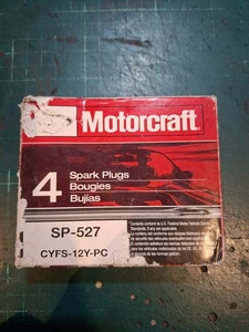 OE Ford Motorcraft Spark Plugs SP-527 / CYFS-12Y-PC - Picture 1 of 3