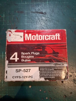 OE Ford Motorcraft Spark Plugs SP-527 / CYFS-12Y-PC - Image 1 of 3