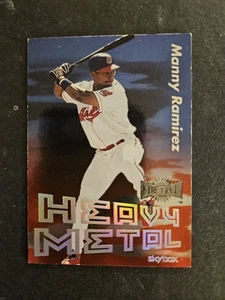 2000 SkyBox Metal Manny Ramirez Heavy Metal #7HM - Bild 1 von 2