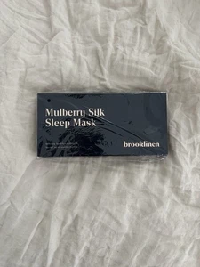 Brooklinen Maulbeerseide Schlafmaske in Wild Peach NEU Neu im Karton - Bild 1 von 5