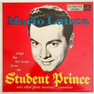1954 Mario Lanza Sings Student Prince Soundtrack Songs Vinyl Record VRC9 - Picture 1 of 1