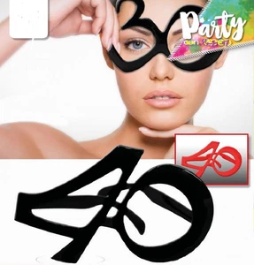 Occhiali 40 anni per compleanno gadget festa 40 esimo scherzo idea regalo party - Foto 1 di 1