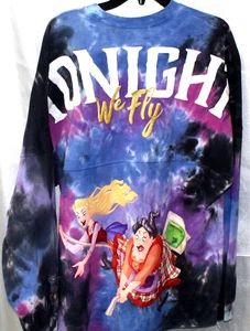 Nueva Jersey Disney Hocus Pocus Spirt Sanderson Sisters - Esta noche volamos - Talla L - Imagen 1 de 5