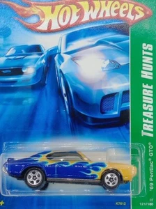Hot Wheels Treasure Hunts Series 2007 01/12 69 Pontiac GTO - Picture 1 of 3