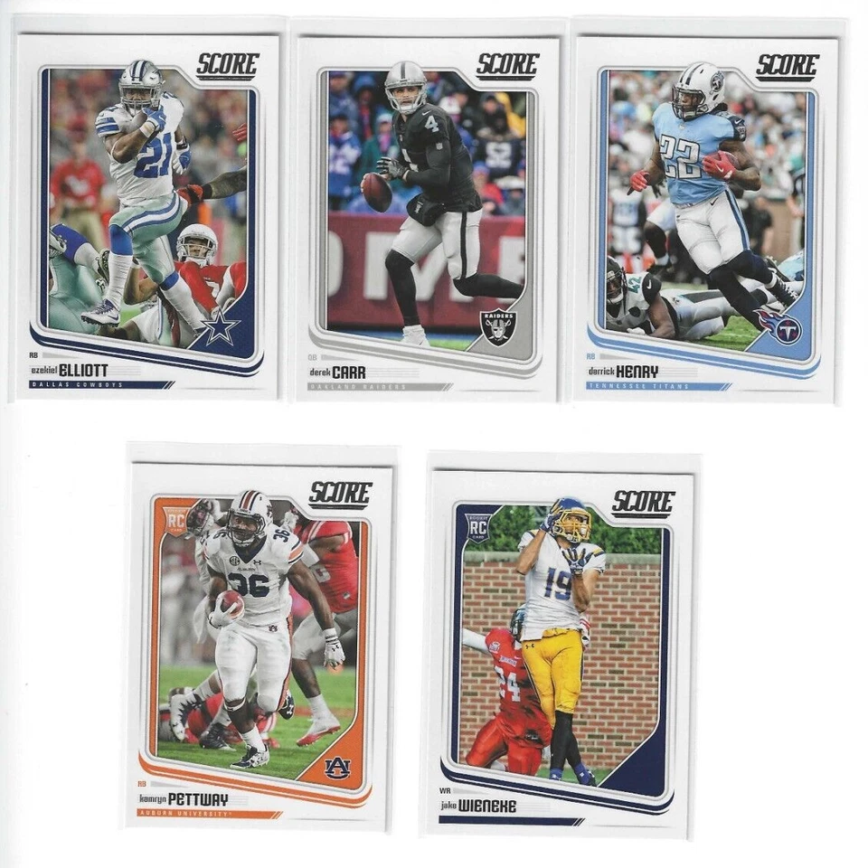 2018 Score Football - COMPLETE YOUR SET - Pick Your Favorites - Image 1 of 1