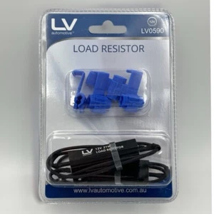 LV PAIR LED LOAD RESISTORS 12V Indicator / Turn Signal & Bullbar Lights - Picture 1 of 2