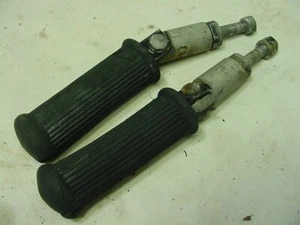 BSA A65 A50 REAR PASSENGER FOOT REST SET PART # 68-4835 GOOD USED ORIGINALS - Picture 1 of 2