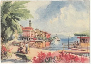 SALO' - BRESCIA - ILLUSTRATORE - ALDO RAIMONDI - VIAGG. 1955 -8611- - Picture 1 of 1