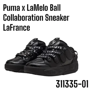 Puma 311335-01 LaMelo Ball Collaboration LaFrance Black Men's Sneaker Rare F/J - Picture 1 of 12