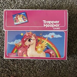 Trapper Keeper Game New In Box Unicorn Edition