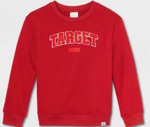 TARGET Red Chenille Wondershop Top Sweatshirt XL Kids - Picture 1 of 3