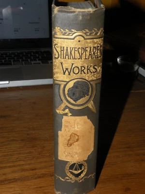 1888 Shakespeare's Works - 1ST Edition Volume III Antique Rare Book NY Hurst& Co - Image 1 of 4