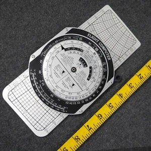 Vtg Large E6-B Jeppesen Sanderson Flight Computer (Whiz Wheel) - Picture 1 of 8