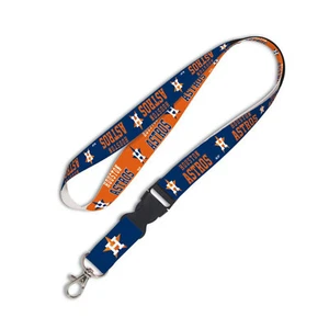 Houston Astros MLB Lanyard with Detachable Buckle by WinCraft - Picture 1 of 3