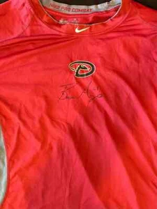 Bronson Arroyo Autographed Authentic Warm Up Shirt - Player's Closet Project - Picture 1 of 3