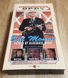 Bill Monroe Father Of Bluegrass Music VHS VCR Video Tape Used - Picture 1 of 5