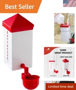 Innovador Bebedero Automático 1L para Pájaros Más Pequeños - Limpio, Eficiente, Libre de BPA - Imagen 1 de 11
