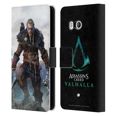 ASSASSIN'S CREED VALHALLA PÓSTER CUERO LIBRO BILLETERA FUNDA PARA TELÉFONOS HTC 1 Foto 1 de 4