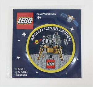 LEGO 5005907 APOLLO LUNAR LANDER SPACE PATCH - NASA SATURN V - GENUINE