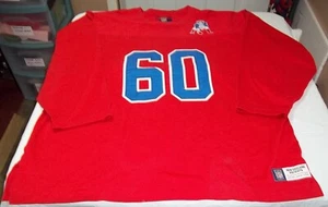 USED - NFL - GRIDIRON CLASSIC - REEBOK - NEW ENGLAND PATRIOTS #60 JERSEY SWEATER - Picture 1 of 4