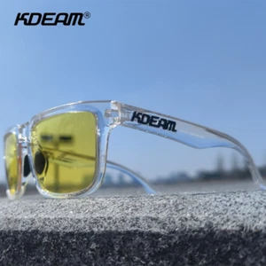 KDEAM Men XXL 154mm Oversize Polarized Square Sunglasses Driving Sport Eyewear - Picture 1 of 38