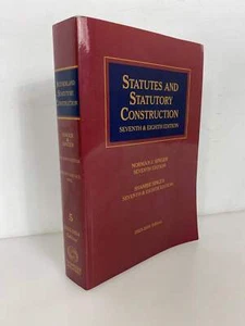 Statutes & Statutory Construction 7th & 8th Edition Volume 5 2023 SC - Picture 1 of 11