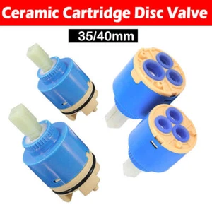 Mezclador de grifo de palanca 35/40 mm C3 cartucho de disco de cerámica ducha baño lavabo reparación - Imagen 1 de 13