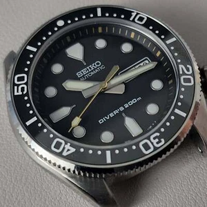 SEIKO SKX007 SKX009 CERAMIC Bezel Insert Black SKX (62mas style) Sloped C3 - Picture 1 of 2