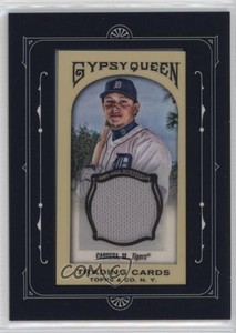 2011 Topps Gypsy Queen Framed Mini Relics Miguel Cabrera #FMRC-MC