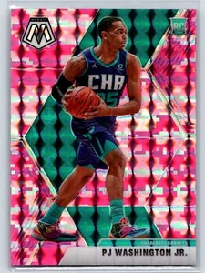 2019 Panini Mosaic #213 PJ Washington Jr. PINK CAMO Charlotte Hornets RC - Picture 1 of 2